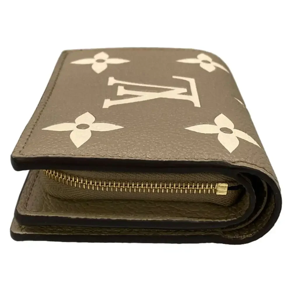 Louis Vuitton Portefeuille Clare Bicolor Monogram Amplant Bifold Wallet M29452